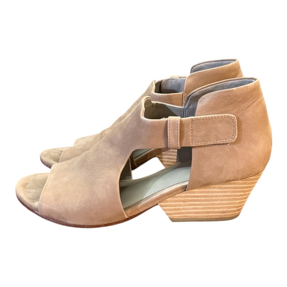 Eileen Fisher "Iris" Open Toe Wedge Sandals Women’s 6.5 - Picture 3 of 8